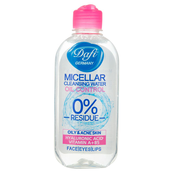 میسلارواتر دافی مخصوص پوستهای چرب و حتی جوش دار