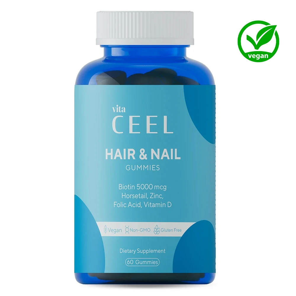 مکمل پاستیلی مو و ناخن وگان دم اسبی Vita Ceel